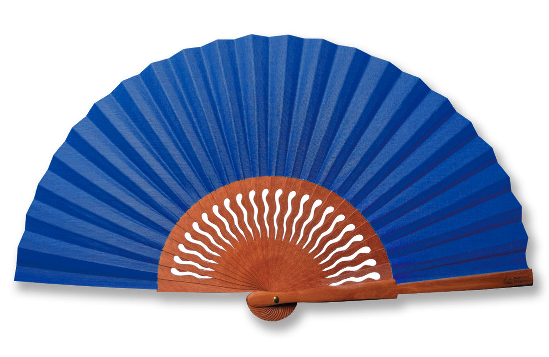 Éventail Soleio Bleu Roi