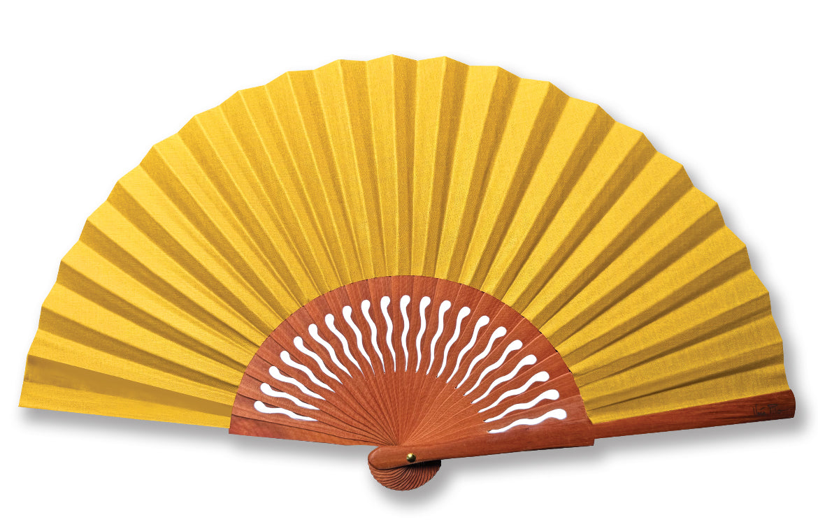 Yellow Soleio fan