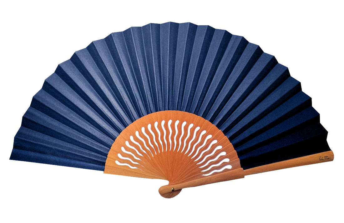 Éventail Soleio Bleu Marine