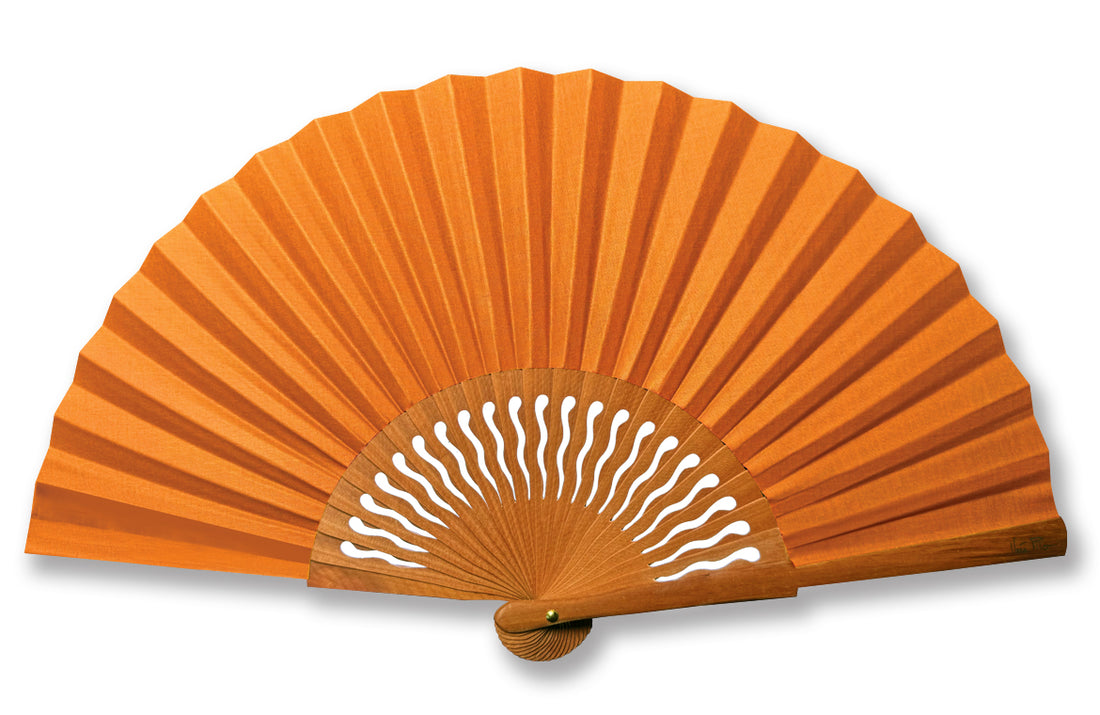 Éventail Soleio Orange