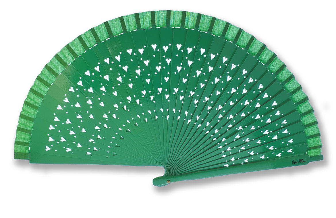 Green Unicolo fan