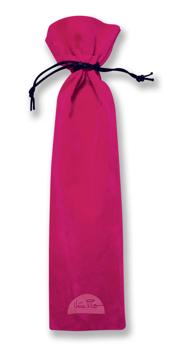 Sac Velours Fuchsia- Petite Taille