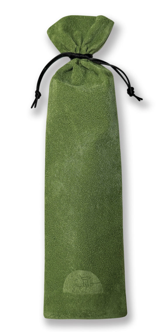 Khaki Velvet Bag - Large Size