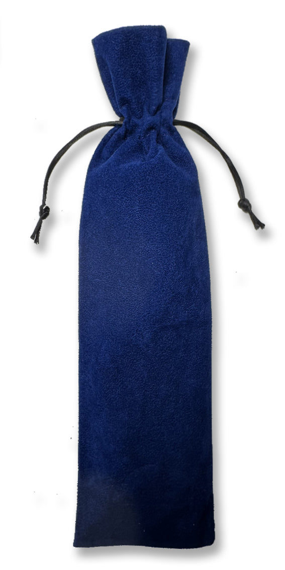 Navy Blue Velvet Bag - Small Size