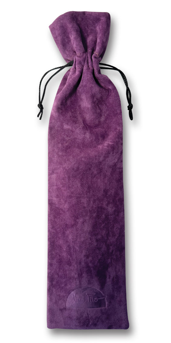 Plum Velvet Bag - Standard Size