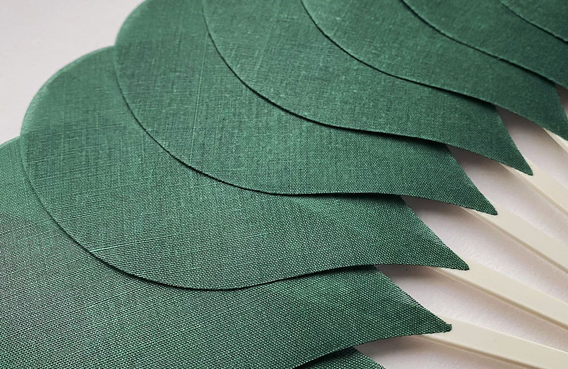 Ventaglio Palmito Verde Abete