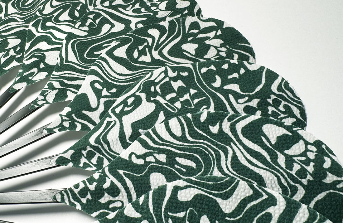 Ventaglio Palmito Vibrato Verde