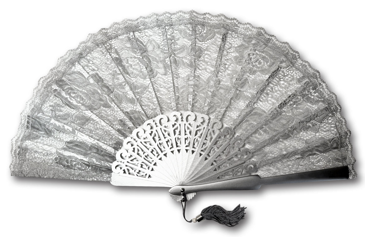 Silver Victoria fan