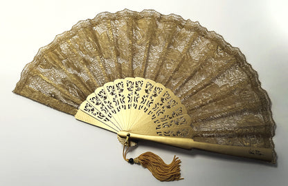 Gold Victoria fan