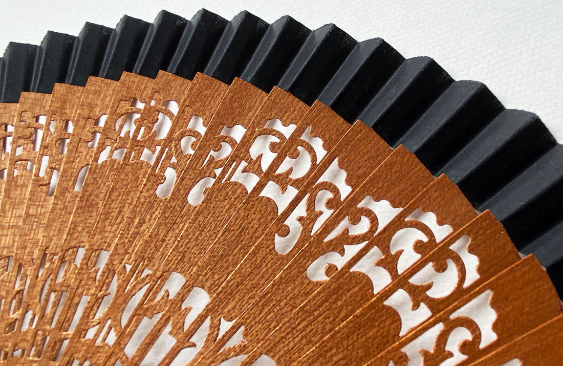 Eventail-Mini-Andalousia-Noir-Zoom