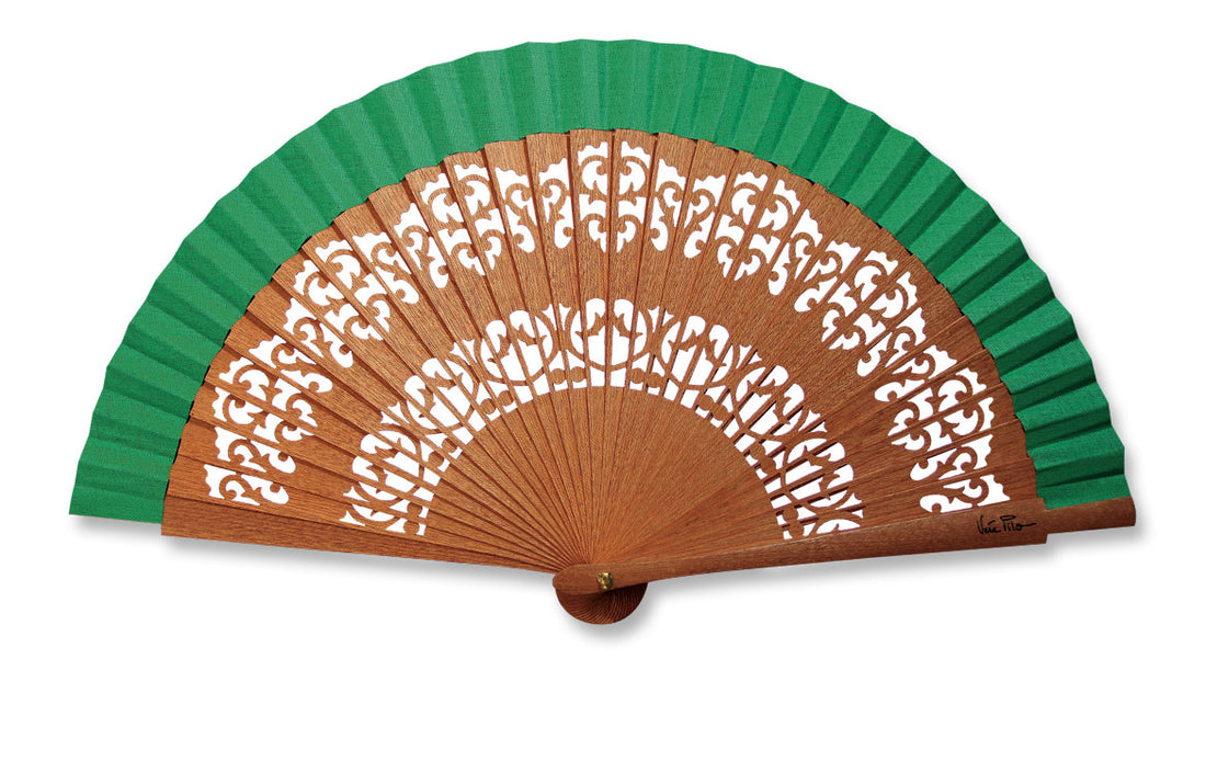 Eventail-Mini-Andalousia-Vert