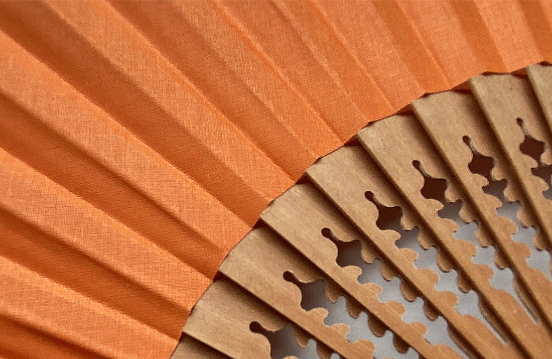 Eventail-Mini-Gepetto-Orange-Zoom