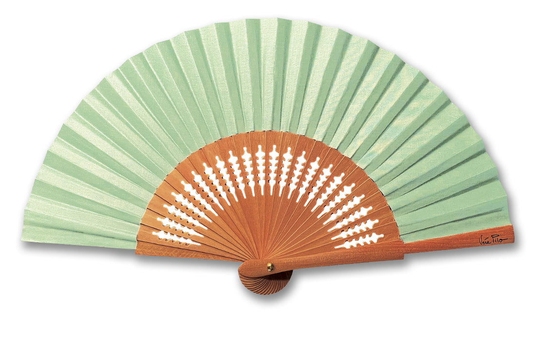 Eventail-Mini-Gepetto-Vert-Pastel